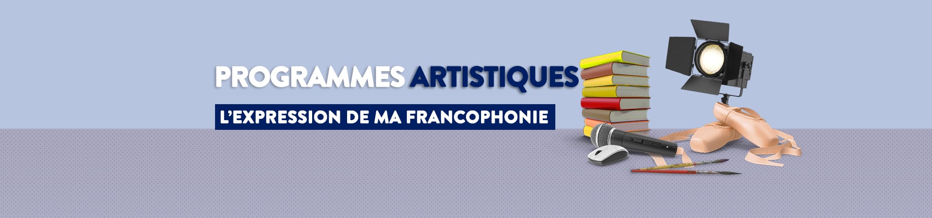 Programmes artistiques - L'expression de ma francophonie
